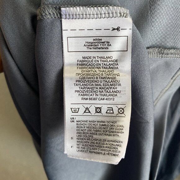 Colorado Rapids Soccer MLS addias Goalkeeper Jersey Shirt Men's 3XL Gray 2021 - Picture 4 of 5